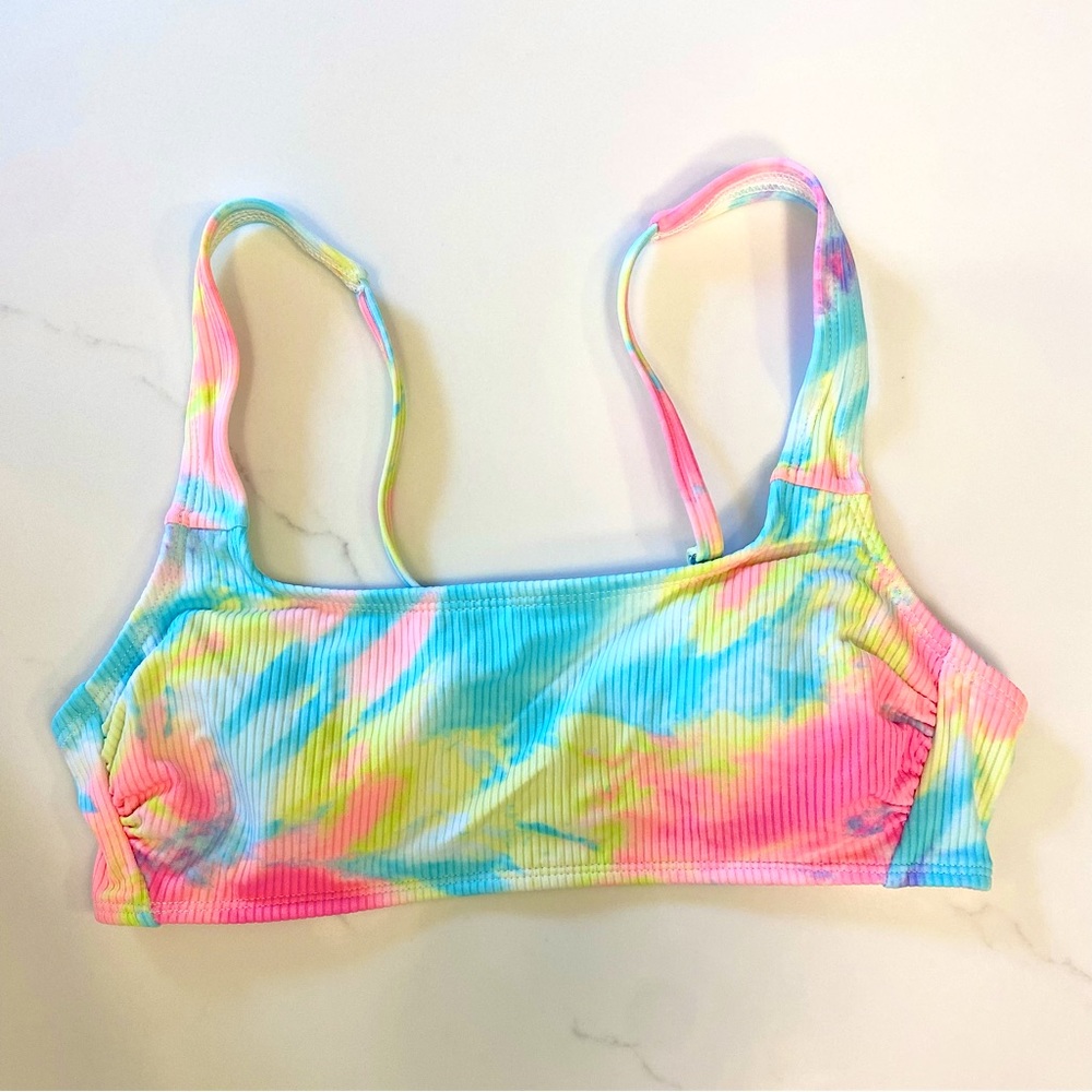 Tie dye xhileration bikini size s top